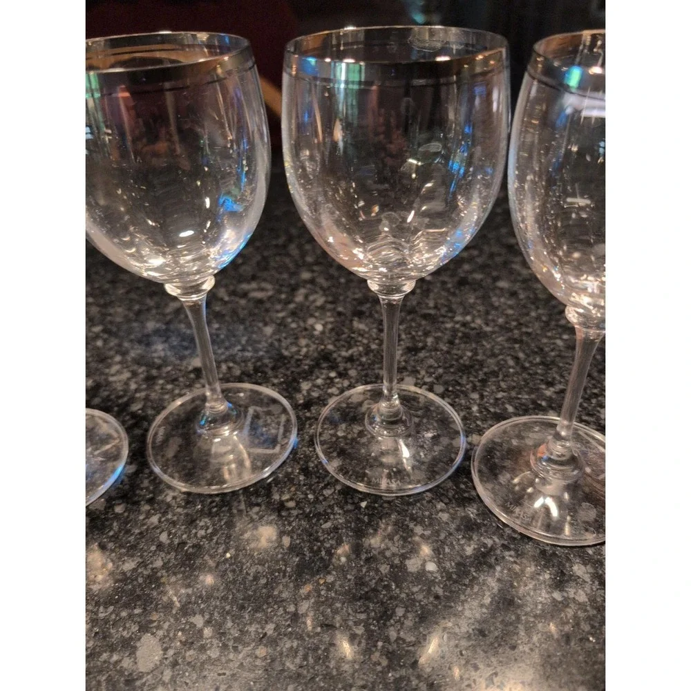 Vtg Mikasa Crystal Stephanie Water Goblet 7 1/2